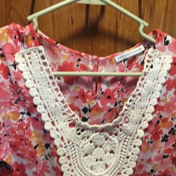 Notations Brand Women’s Pink Floral Print Sz S - Picture 5 of 10